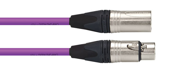 CANFORD CABLE 3FXX-3MXX-HST-0.5m, Violet