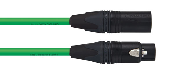 CANFORD CABLE 3FXXB-3MXXB-HST-0.5m, Green