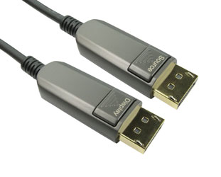 ACTIVE OPTICAL DISPLAYPORT CABLE HBR3, 8k, 10m