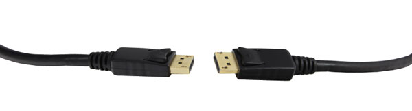 DISPLAYPORT CABLE Male to male, 2 metres