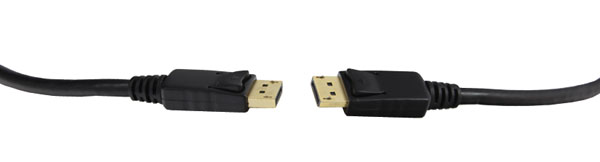 DISPLAYPORT CABLE Male to male, 5 metres