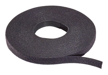 RIP-TIE WrapStrap 0.5 inch, black (15 feet roll)