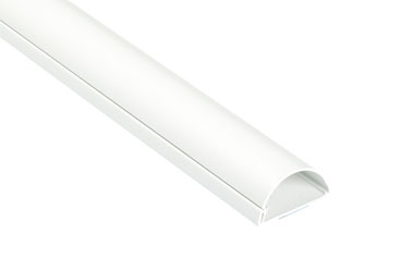 D-LINE R2D5025W 1/2-ROUND MAXI TRUNKING, 50 x 25mm, 2.0m length, white