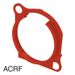 NEUTRIK ACRF-2 XLR Escutcheon for A- and BA-series, red