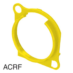 NEUTRIK ACRF-4 XLR Escutcheon for A- and BA-series, yellow