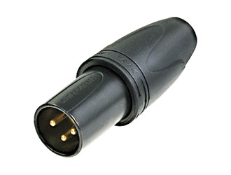 NEUTRIK NC3MXX-HD-B-D XLR Male cable