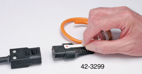 IEC-LOCK AC MAINS POWER CORDSET DE-LATCHING TOOL For IEC-Lock connectors
