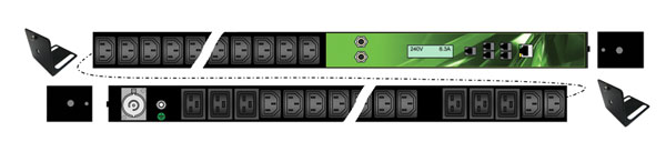 iPower Lite IPL-005-IP1-0G POWER DISTRIBUTION UNIT Vertical, 36x C13 6x C19, 32A inlet