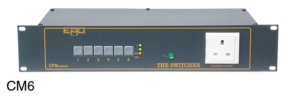 EMO CM6 MASTER SWITCHER UNIT