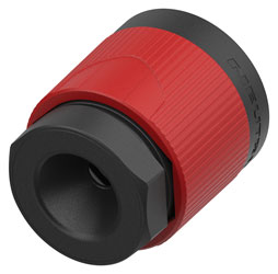 NEUTRIK XXS-2 CABLE GLAND For NL2FXX-W-S and NL4FXX-W-S, red