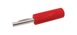 DELTRON 579 4mm STANDARD PLUG Red