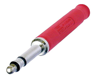 NEUTRIK NP3TT-P-R BANTAM JACK PLUG Red