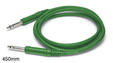 REAN BANTAM PATCHCORD Moulded, starquad cable, 900mm Green