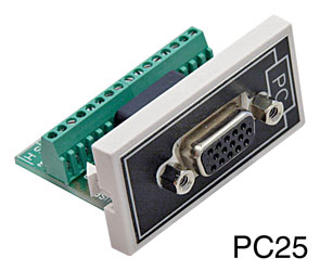 IKON CONNECTION MODULE EP-PC25 HDD15-Screw terminals