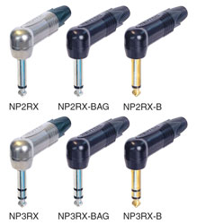 NEUTRIK NP2RX JACK PLUG Right-angle, mono