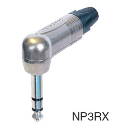 NEUTRIK NP3RX JACK PLUG Right-angle, stereo