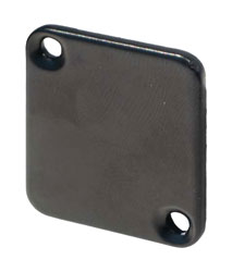 TUK MDUBK BLANKING PLATE D-series, Aluminium, black