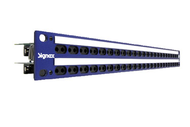 SIGNEX PST96D25P ISOPATCH BANTAM JACKFIELD Pro series, palladium switch contact, rear D-sub