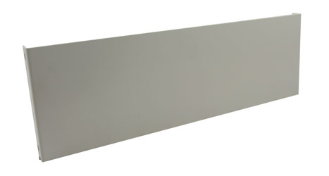 CANFORD RACKBRACKET Anti-tamper Top / Bottom plate 100mm grey (each)