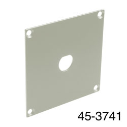 CANFORD UNIVERSAL MODULAR CONNECTION PLATE 1x BNC, grey
