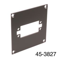 CANFORD UNIVERSAL MODULAR CONNECTION PLATE 1x EDAC38, dark grey