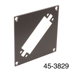 CANFORD UNIVERSAL MODULAR CONNECTION PLATE 1x EDAC56, dark grey