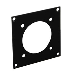 CANFORD UNIVERSAL MODULAR CONNECTION PLATE 1x Tourline37, black