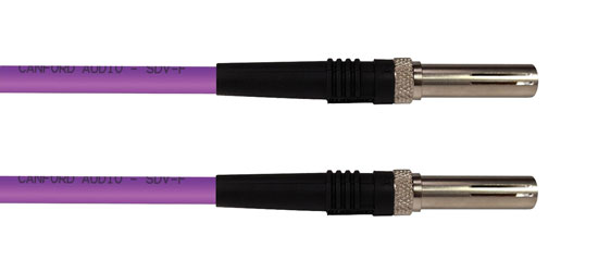 CANFORD MUSA 3G HD PATCHCORD 900mm, Violet