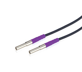 CANFORD microMUSA 12G UHD PATCHCORD 450mm, Violet