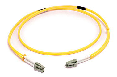LC-LC SM DUPLEX OS2 9/125 Fibre patch cable 10m, yellow