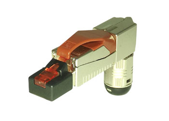 TUK PGS90 RJ45 FIELD TERMINATION PLUG, Cat6A, shielded, 5 direction cable entry