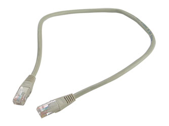 CAT5E UNSCREENED PATCHCORD RJ45-RJ45-500mm, Red