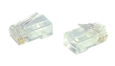 SPEEDYRJ45 PXSPDY6B RJ45 Feedthrough plug, Cat6, unscreened