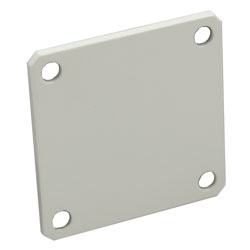 CANFORD BLANKING PLATE For Tailboard panel, MIL26 cutout, grey
