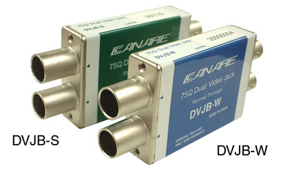 CANARE DVJB-W VIDEO JACKFIELD MODULE