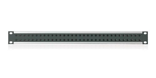 CANFORD microMUSA 12G UHD PATCH PANEL 1U 2x32 microMUSA, dark grey