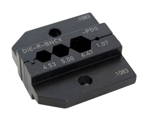 NEUTRIK DIE-R-BNCX-PDG DIE SET For HX-R-BNC crimp tool