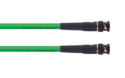 CANFORD CABLE 12G BNC-BNC-SDV-F-1800mm, Green