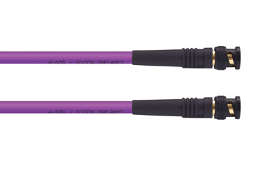 CANFORD CABLE 12G BNC-BNC-SDV-F-1800mm, Violet