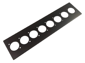 CANFORD TRAPEZOID STAGEBOX SIDE PLATE 8xD 240mm