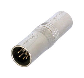 ADAPTER 5MX-5MX 5-pin XLR male - 5-pin XLR male