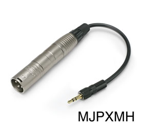 CANFORD BALANCED TO UNBALANCED CONVERTER MJPXMH Inline, line level. XLRM to 3.5mm jack plug