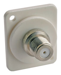 CANFORD D-SERIES F connector (double-sided), white