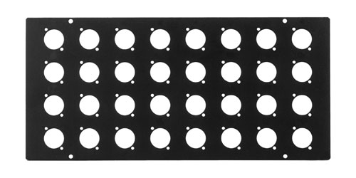 CANFORD STAGE/WALLBOX Top plate, 32 holes for type C, no numbering