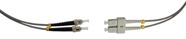 SC-ST MM DUPLEX OM1 62.5/125 Fibre patch cable 5.0m, grey
