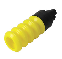 CANARE FC-CV-M RETROFIT GAITER For Canare and Lemo SMPTE male connector, yellow