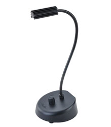LITTLITE LW-12A-HI GOOSENECK LAMP Desk mount, 12-inch, halogen bulb, dimmer, fixed
