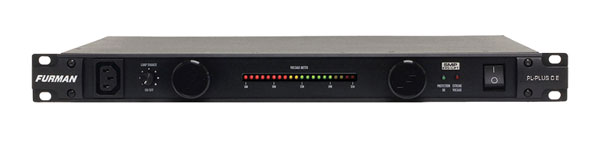 FURMAN PL-PLUS C E POWER CONDITIONER 10A, 11 outlets, rack lights, LED volt meter