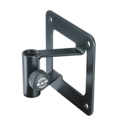 K&M 23856 ADJUSTABLE MIC ARM Wall mount, black