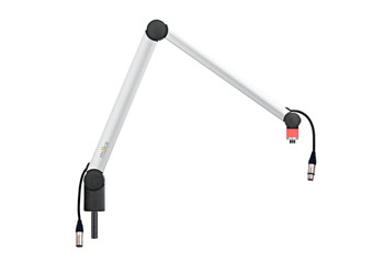 YELLOWTEC m!ka MIC ARM M Terminated with XLRs, 787mm, with OnAir LED ring, silver